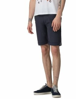 Stretch Slim Chino Short - Dark Navy