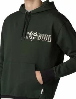 Mercerized Sweat Hoodie - Dark Green -clothing Shop 0053901 067 B