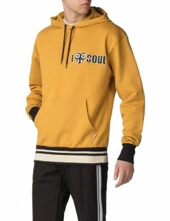 Mercerized Sweat Hoodie - Yellow