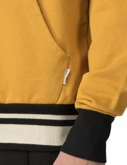 Mercerized Sweat Hoodie - Yellow -clothing Shop 0053901 450 E