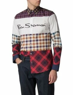 Ben Sherman X House Of Holland Digitally Printed Check Shirt