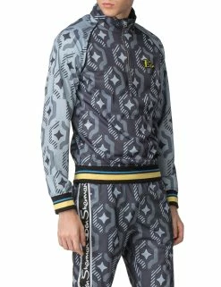 Ben Sherman X House Of Holland Geo Wallpaper Print Tracksuit Jacket 12 Ben Sherman X House Of Holland Geo Wallpaper Print Tracksuit Jacket -clothing Shop 0054598 150 B