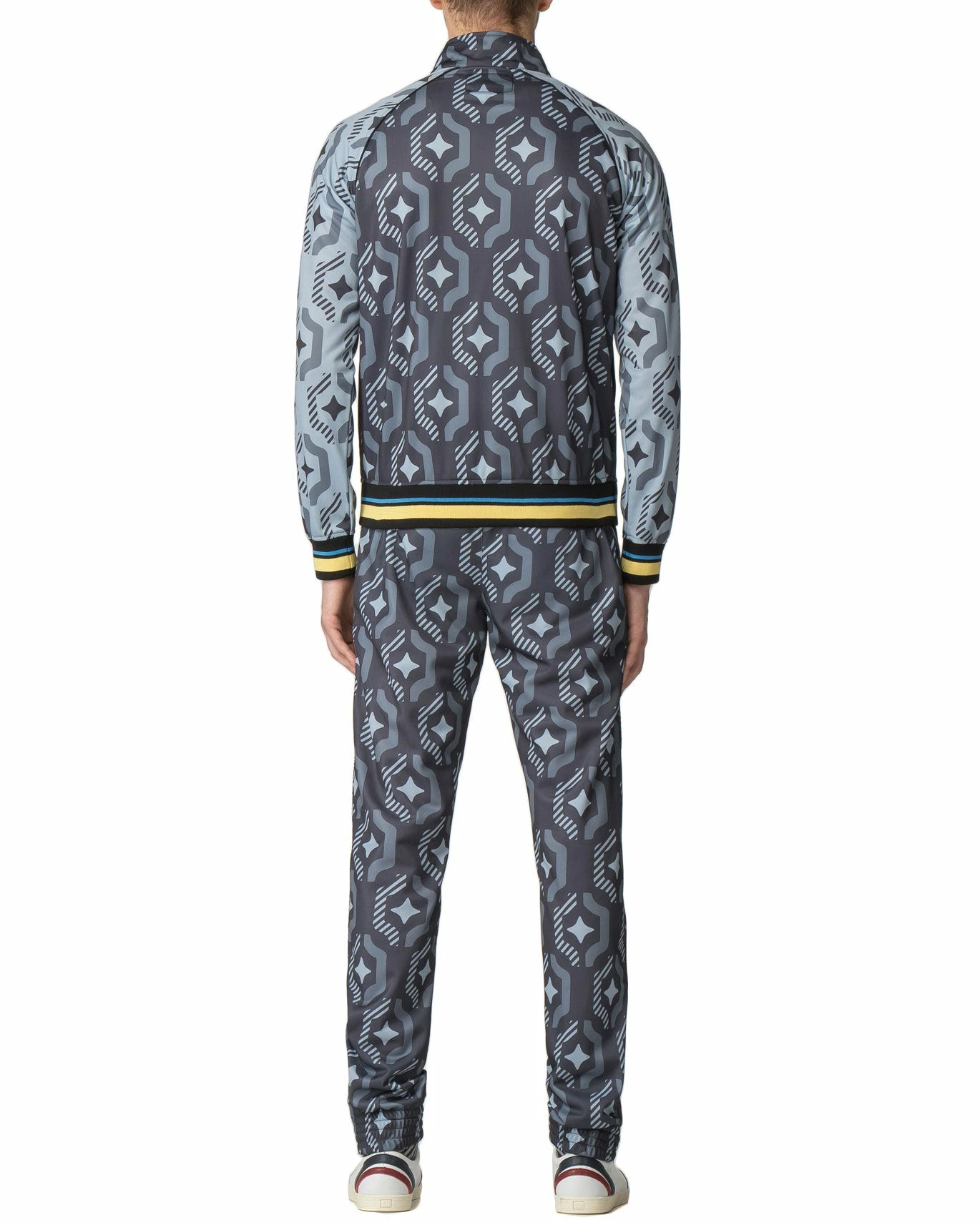 Ben Sherman X House Of Holland Geo Wallpaper Print Tracksuit Jacket 7 Ben Sherman X House Of Holland Geo Wallpaper Print Tracksuit Jacket - Image 7
