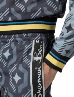 Ben Sherman X House Of Holland Geo Wallpaper Printed Tracksuit Pants -clothing Shop 0054600 150 C