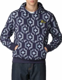 Ben Sherman X House Of Holland Geo Wallpaper Printed Hoodie Jacket