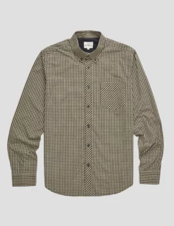 Signature Long-Sleeve Gingham Shirt - Black -clothing Shop 0059141 290 D 2wgp4a scaled