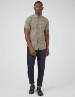 Signature Short-Sleeve Gingham Shirt - Black -clothing Shop 0059142 290 B nmzr05 scaled