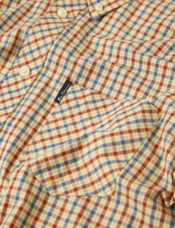 Signature House Check Long-Sleeve Shirt - Lemon