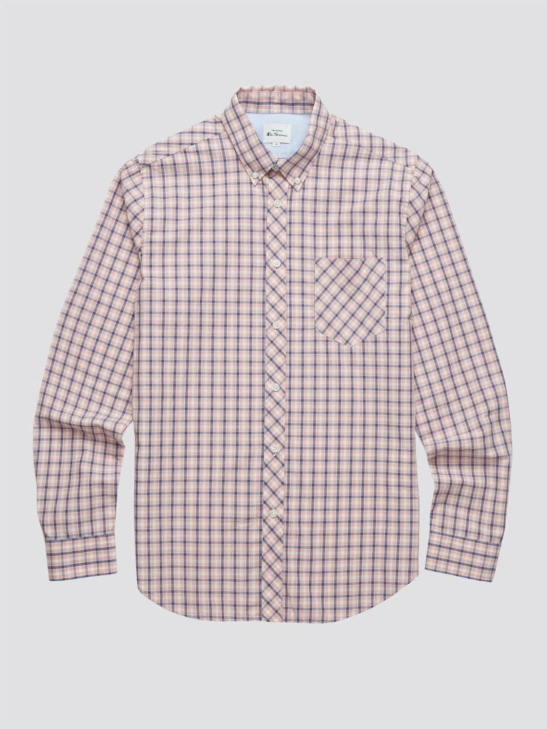 Signature House Check Long-Sleeve Shirt - Light Pink 8 Signature House Check Long-Sleeve Shirt - Light Pink - Image 8