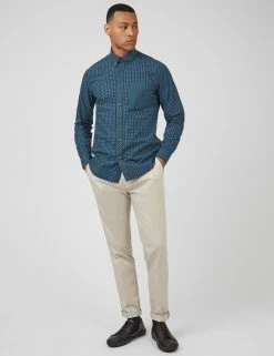 Signature Long-Sleeve House Check Shirt - Dark Emerald 11 Signature Long-Sleeve House Check Shirt - Dark Emerald -clothing Shop 0059143 701 B nxe4kt scaled