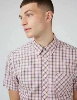 Signature House Check Shirt - Light Pink -clothing Shop 0059144 501 E NOTAB