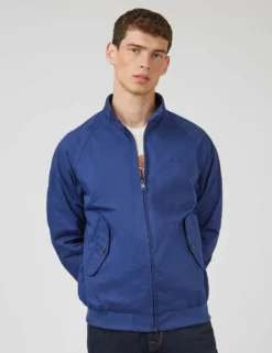 Signature Harrington Jacket - Royal