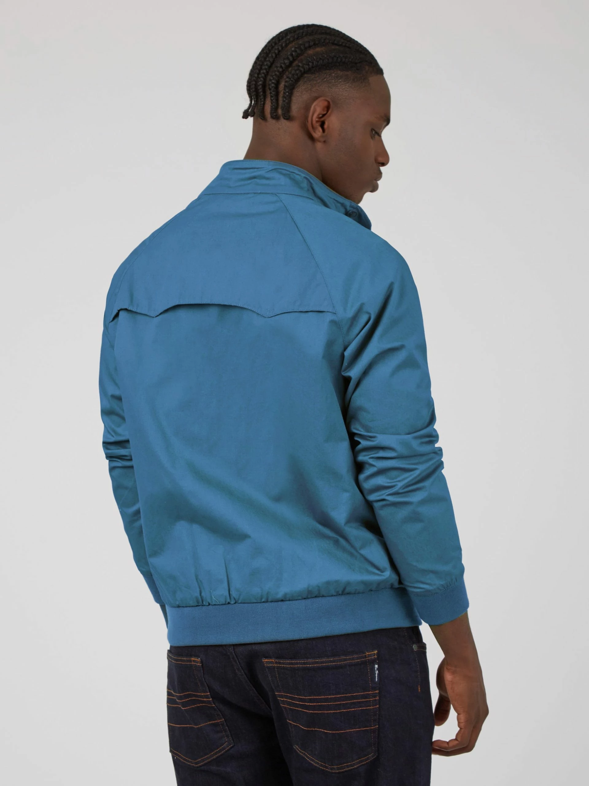Signature Harrington Jacket - Wedgewood Blue 5 Signature Harrington Jacket - Wedgewood Blue - Image 5