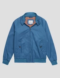 Signature Harrington Jacket - Wedgewood Blue 15 Signature Harrington Jacket - Wedgewood Blue -clothing Shop 0059148 110 D scaled