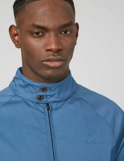 Signature Harrington Jacket - Wedgewood Blue 19 Signature Harrington Jacket - Wedgewood Blue -clothing Shop 0059148 110 H scaled