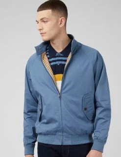 Signature Harrington Jacket - Blue Shadow