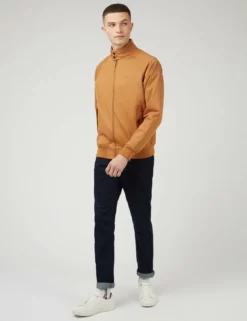 Signature Harrington Jacket - Tan -clothing Shop 0059148 320 B smhxax