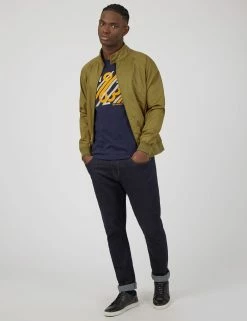 Signature Harrington Jacket - Grasshopper -clothing Shop 0059148 653 B scaled