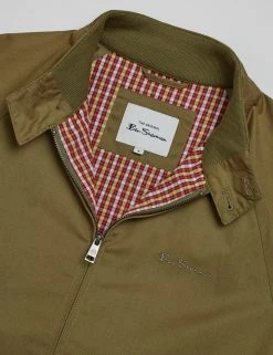 Signature Harrington Jacket - Grasshopper -clothing Shop 0059148 653 E scaled