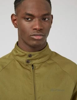 Signature Harrington Jacket - Grasshopper -clothing Shop 0059148 653 F scaled