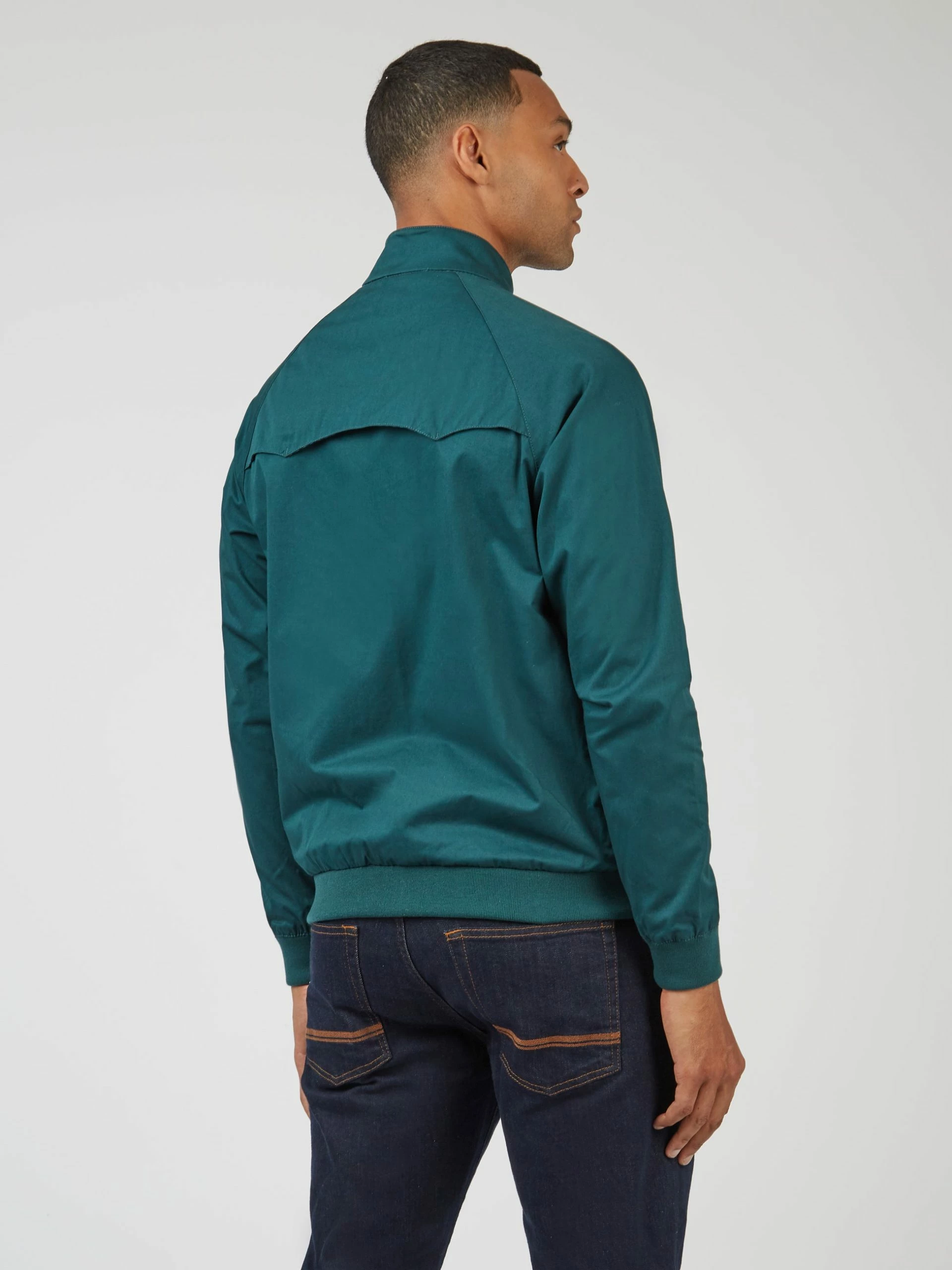 Signature Harrington Jacket - Ocean Green 9 Signature Harrington Jacket - Ocean Green - Image 9