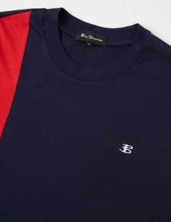 B By Ben Sherman Colorblock Tee -clothing Shop 0061699 035 F ltjrw3