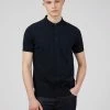 Signature Knit Polo - Dark Navy
