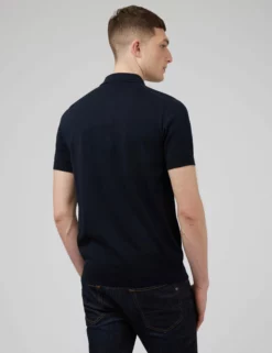 Signature Knit Polo - Dark Navy -clothing Shop 0063352 025 C scaled