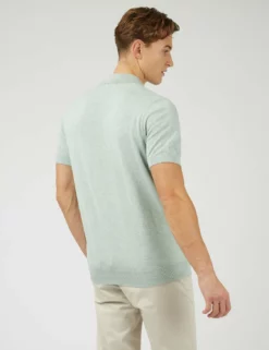 Signature Knit Polo - Dusky Blue -clothing Shop 0063352 152 C fplkxo