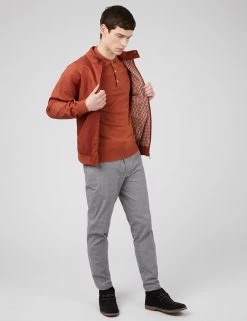 Short-Sleeve Signature Knit Polo - Light Brick 9 Short-Sleeve Signature Knit Polo - Light Brick -clothing Shop 0063352 939 B scaled