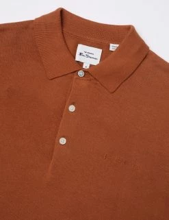 Short-Sleeve Signature Knit Polo - Light Brick 12 Short-Sleeve Signature Knit Polo - Light Brick -clothing Shop 0063352 939 E scaled