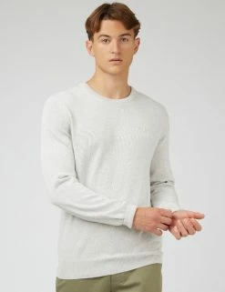 Signature Knit Crewneck - Ivory