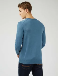 Signature Knit Crewneck - Blue Shadow 10 Signature Knit Crewneck - Blue Shadow -clothing Shop 0063370 119 C s1imvy