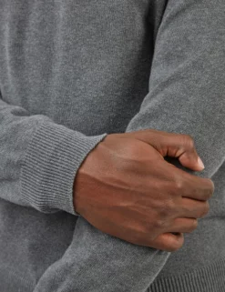 Signature Knit Crewneck Sweater - Charcoal 14 Signature Knit Crewneck Sweater - Charcoal -clothing Shop 0063370 270 H scaled