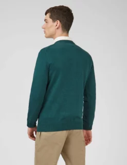 Signature Knit Crewneck Sweater - Ocean Green 13 Signature Knit Crewneck Sweater - Ocean Green -clothing Shop 0063370 700 C scaled