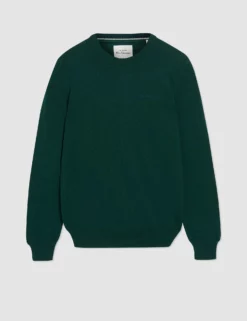 Signature Knit Crewneck Sweater - Ocean Green 11 Signature Knit Crewneck Sweater - Ocean Green -clothing Shop 0063370 700 F