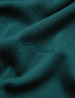 Signature Knit Crewneck Sweater - Ocean Green 15 Signature Knit Crewneck Sweater - Ocean Green -clothing Shop 0063370 700 G scaled