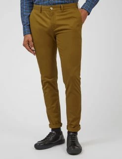 Signature Skinny Stretch Chino Pant - Bronze
