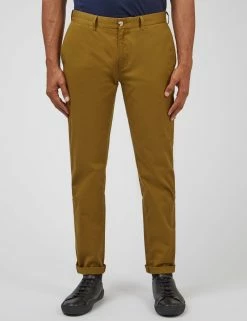 Signature Slim Stretch Chino Pant - Bronze