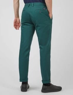 Signature Slim Stretch Chino Pant - Ocean Green 8 Signature Slim Stretch Chino Pant - Ocean Green -clothing Shop 0065090 700 C