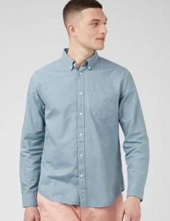 Signature Organic Oxford Shirt - Blue Shadow 10 Signature Organic Oxford Shirt - Blue Shadow -clothing Shop 0065094 119 A NOTAB