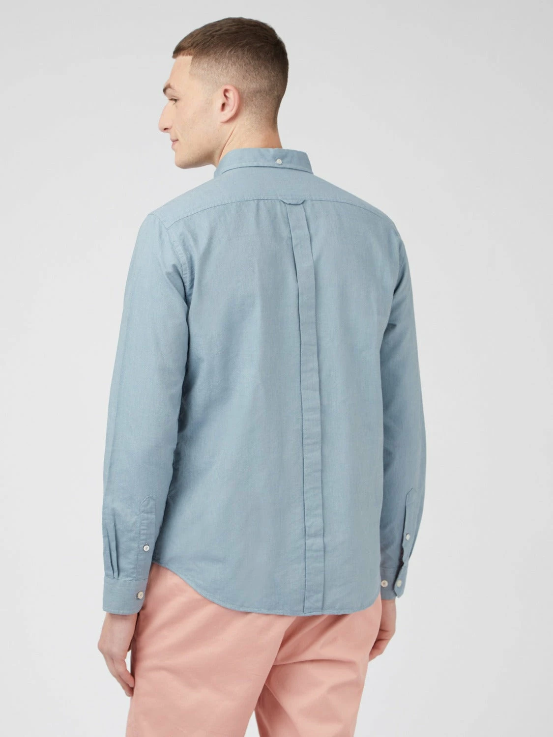 Signature Organic Oxford Shirt - Blue Shadow 5 Signature Organic Oxford Shirt - Blue Shadow - Image 5