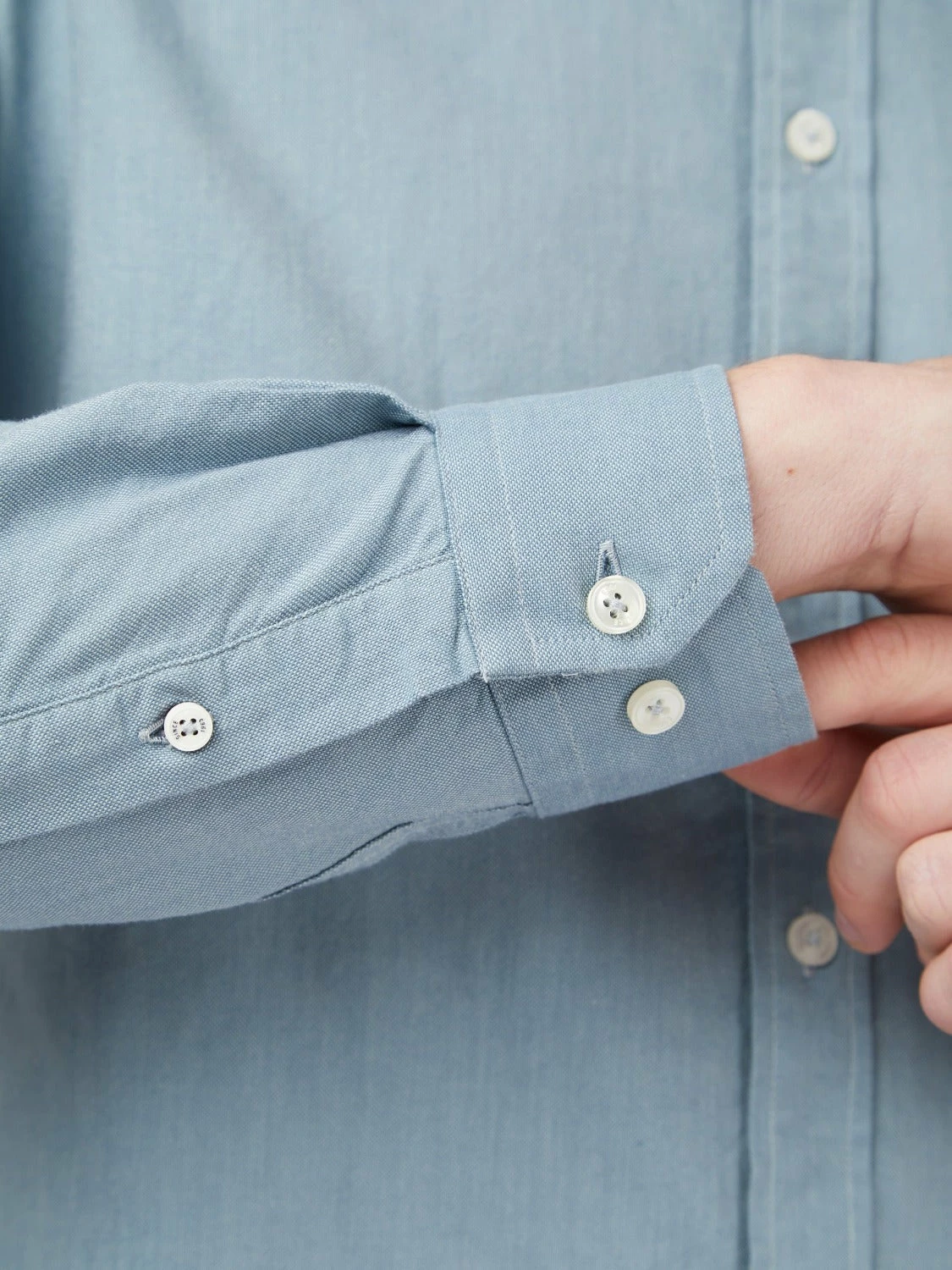 Signature Organic Oxford Shirt - Blue Shadow 6 Signature Organic Oxford Shirt - Blue Shadow - Image 6