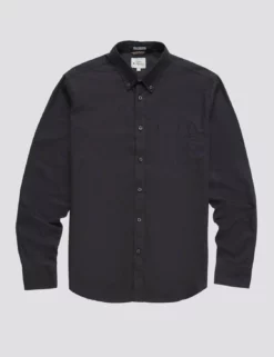 Signature Organic Long-Sleeve Oxford Shirt - Barely Black 17 Signature Organic Long-Sleeve Oxford Shirt - Barely Black -clothing Shop 0065094 290 D o2mvnb