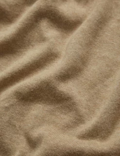 Signature Knit Roll-Neck Sweater - Sand -clothing Shop 0066143 310 G scaled