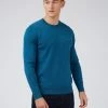 Signature Knit Crewneck Sweater - Dark Teal