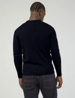 Signature Knit Cardigan Sweater - Navy 10 Signature Knit Cardigan Sweater - Navy -clothing Shop 0066550 067 C