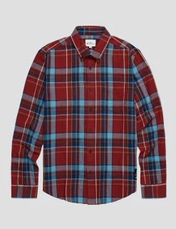 Madras Check Linen Blend Long-Sleeve Shirt -clothing Shop 0066715 550 D s9ggyo scaled