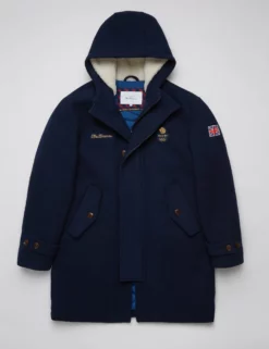 Team GB Men's Parka -clothing Shop 0066720cm 036 team gb mens parka navy flat