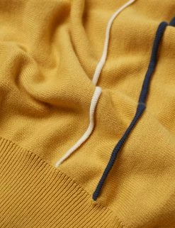 Minimal Mod Knit Striped Polo - Butterscotch -clothing Shop 0066862 452 F scaled